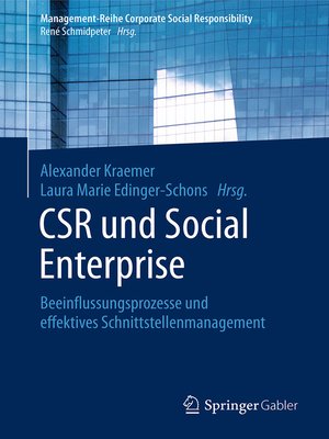 cover image of CSR und Social Enterprise